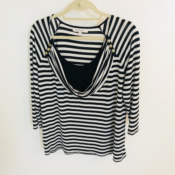 Ellen Tracy Tops - Ellen Tracy Patterned Women Top